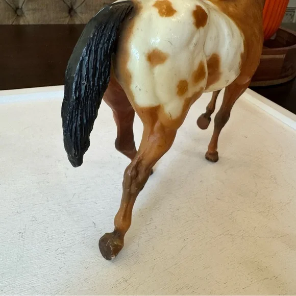 Vintage Breyer Animal Creations Bay Blanket Appaloosa Stock Horse Stallion - Picture 3 of 10